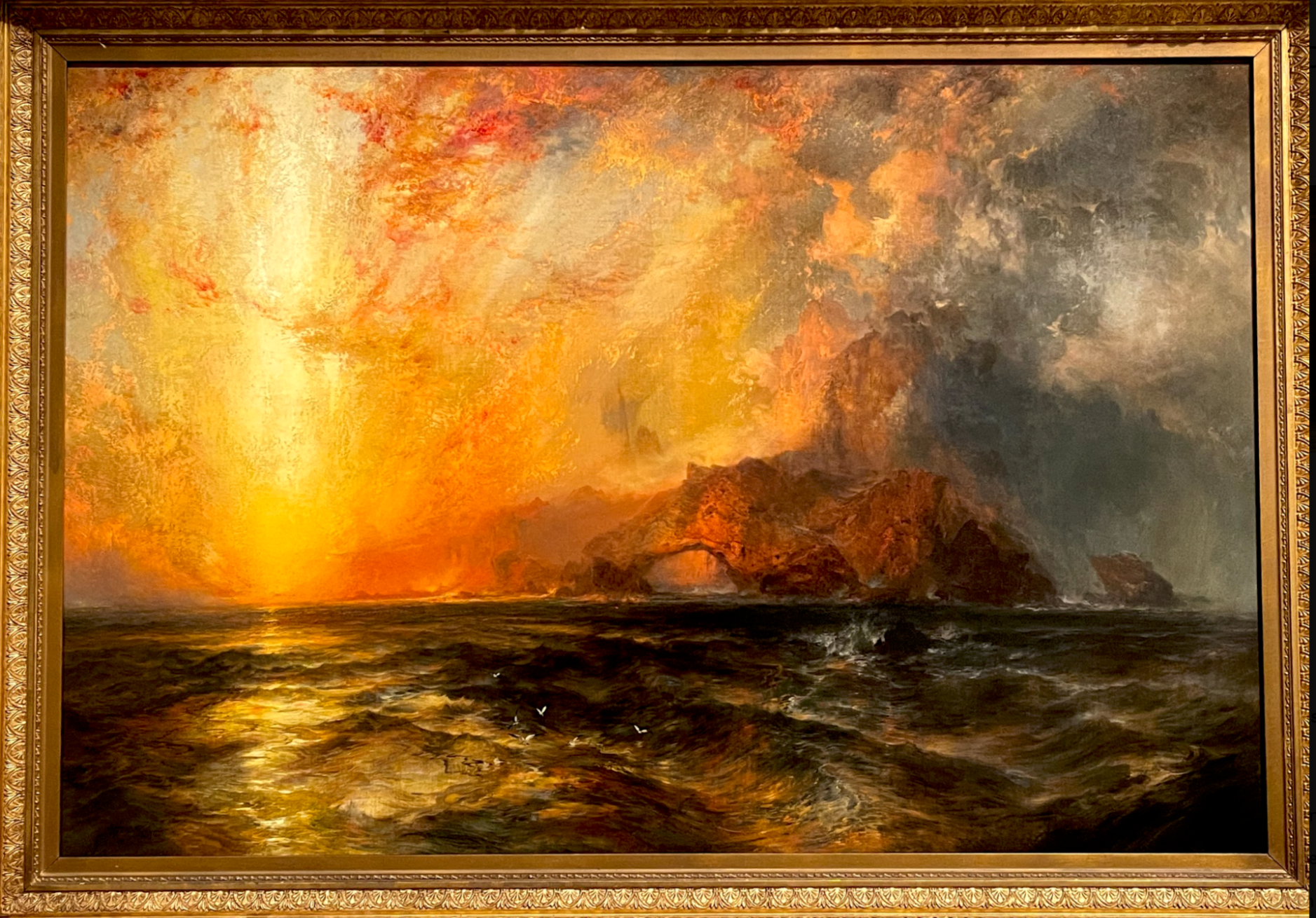 Thomas Moran Painting's inspired by The Song of Hiawatha